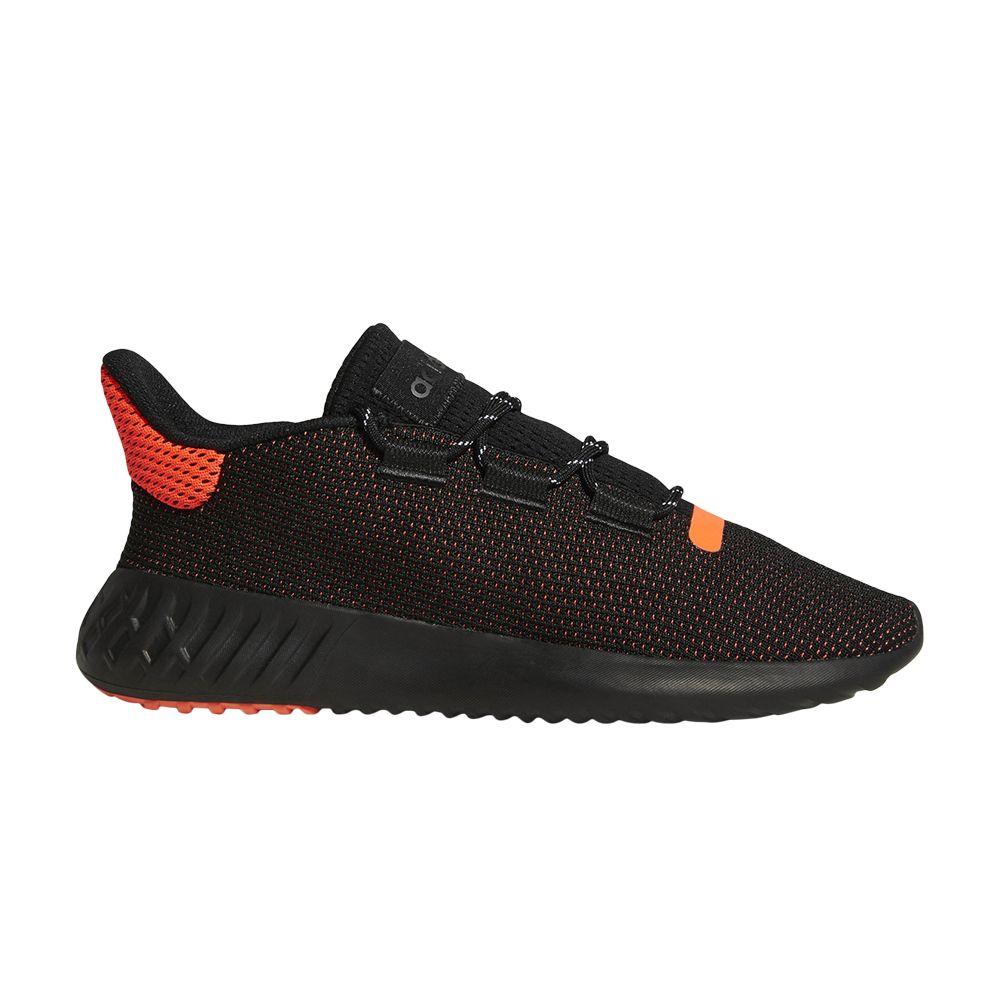 adidas Tubular Dusk 'Black Solar Red' | Men's Size 8.5