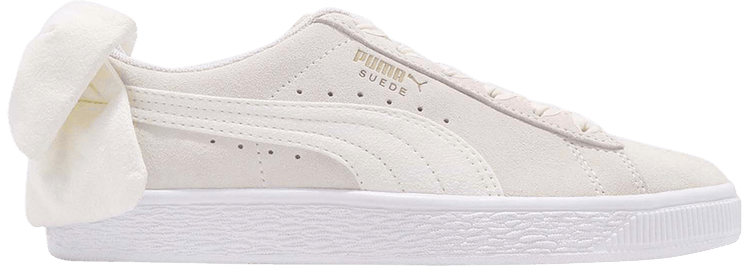 Puma Wmns Suede Bow Whisper White