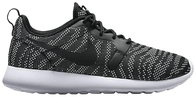 Nike Wmns Roshe Run Knit Jaqcuard White  Black