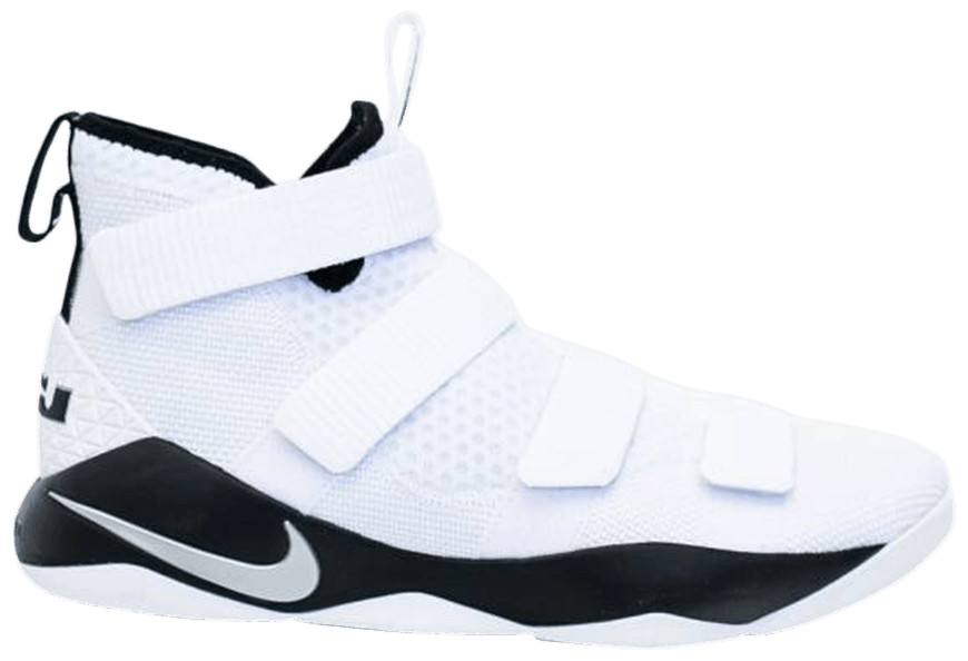 lebron soldier 11 triple white