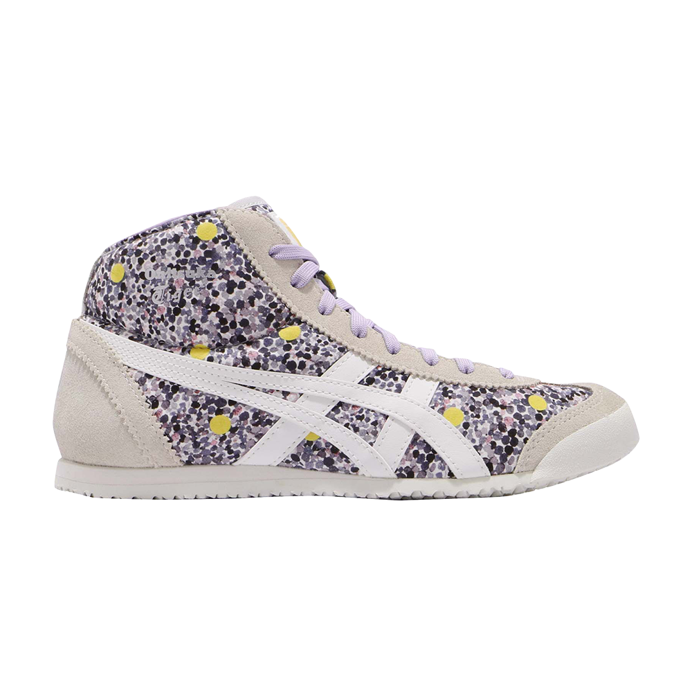Pre-owned Onitsuka Tiger Wmns Mexico Mid Runner 'pebble Bay' In Purple
