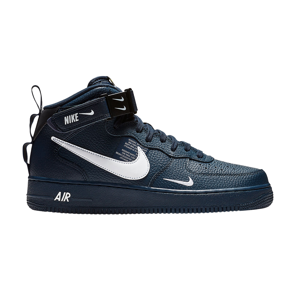 Buy Air Force 1 '07 Mid LV8 'Navy' - 804609 403 | GOAT