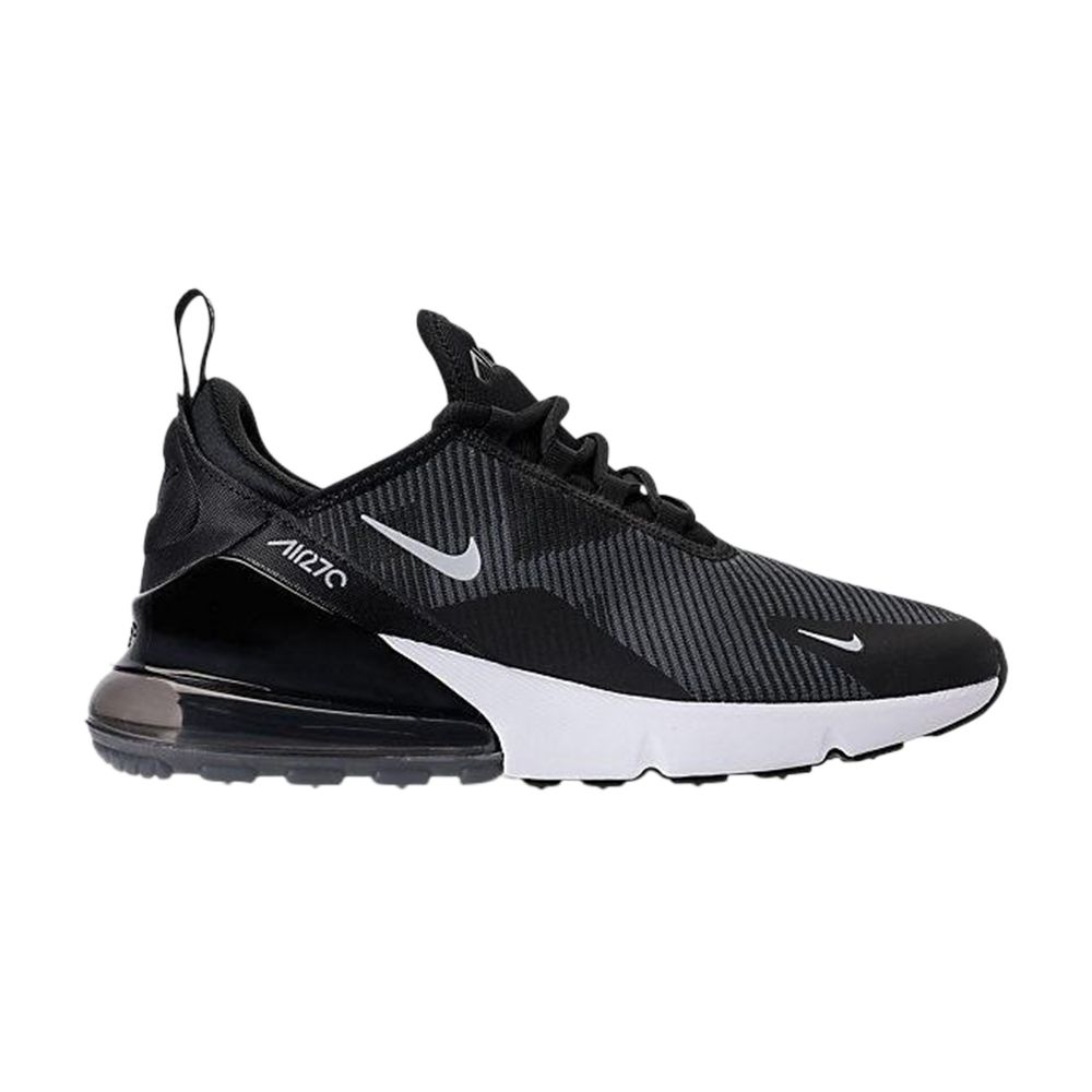 Pre-owned Nike Air Max 270 Knit Jacquard Gs 'black' | Kid's Size 4.5