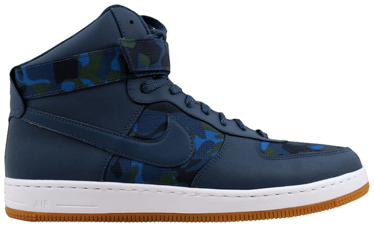 Nike Wmns Air Force 1 Ultra Force Mid Squadron Blue