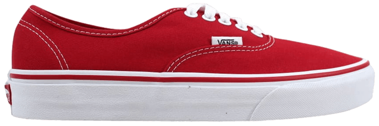 Vans Authentic Red