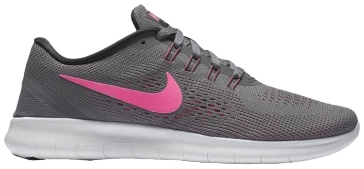 Nike Wmns Free RN Dark Grey Pink