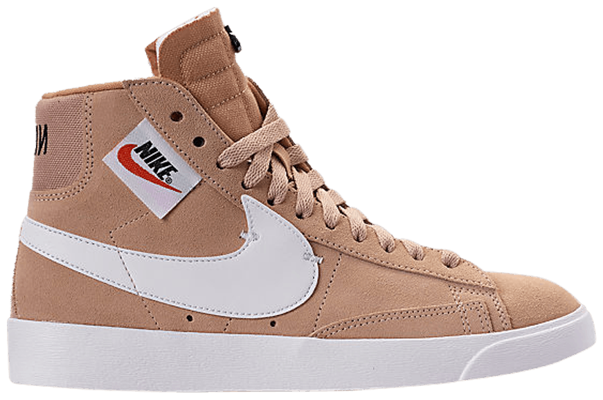womens blazer mid rebel off white