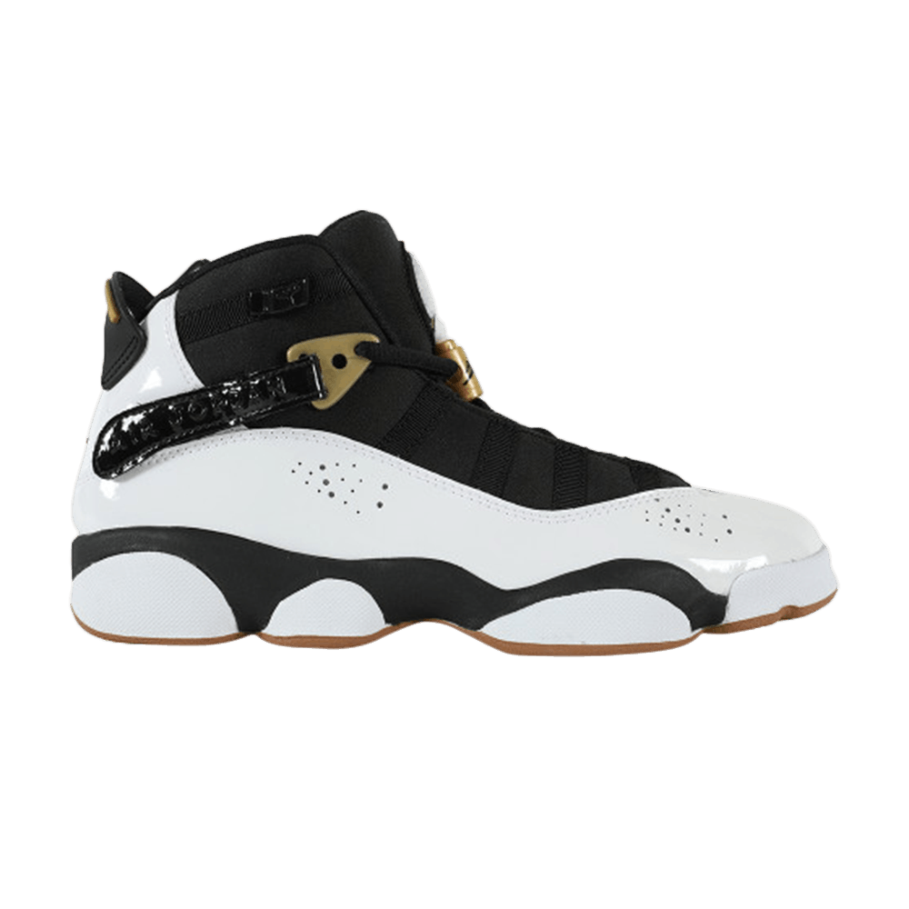 Jordan 6 Rings GS 'White Black' | GOAT