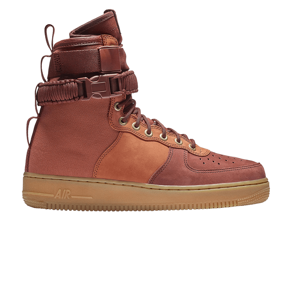 Nike sf air force 1 premium dark russet Clearance