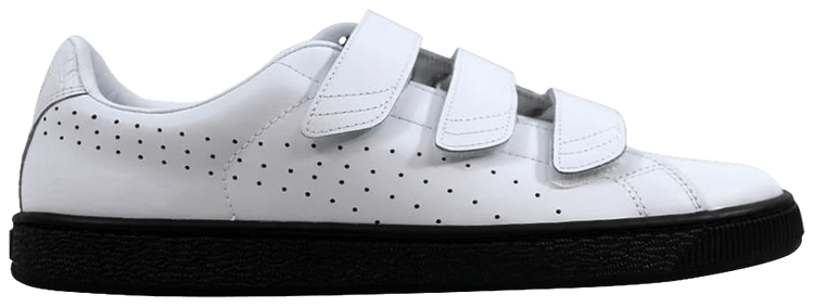 Puma Basket Classic Strap White Black