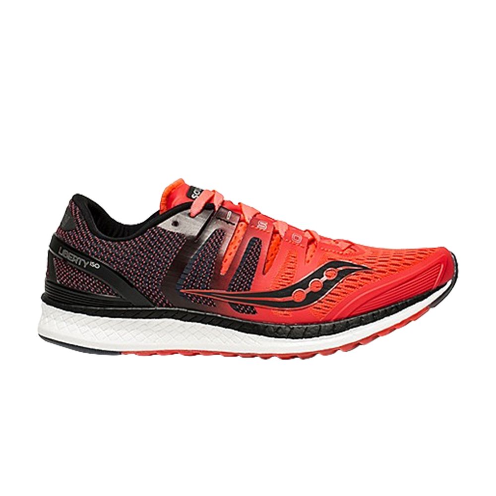 Pre-owned Saucony Wmns Liberty Iso 'red Black' | Women's Size 6.5