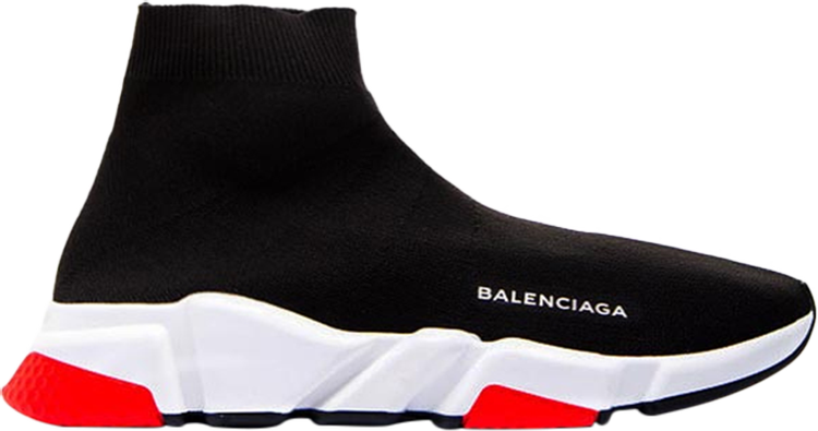 Buy Balenciaga Wmns Valencia Speed Runner 'Black White Red' - 517315 ...