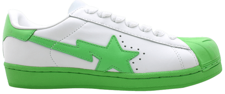 BAPE Skullsta FS 004 Low White Green