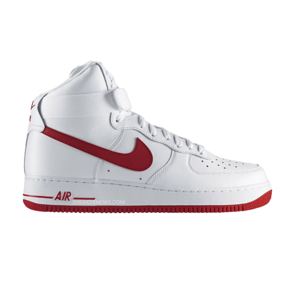 Air Force 1 High 07 'White Varsity Red