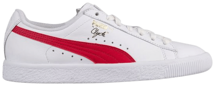 Puma Clyde Core Foil Jr Barbados Cherry