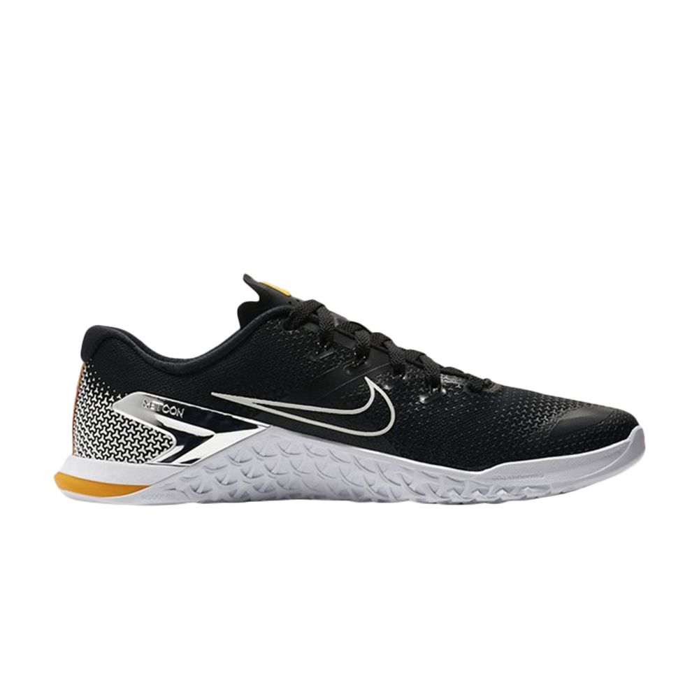 Nike Metcon 4 'Black Metallic Silver' | Men's Size 15 - AH7453-008