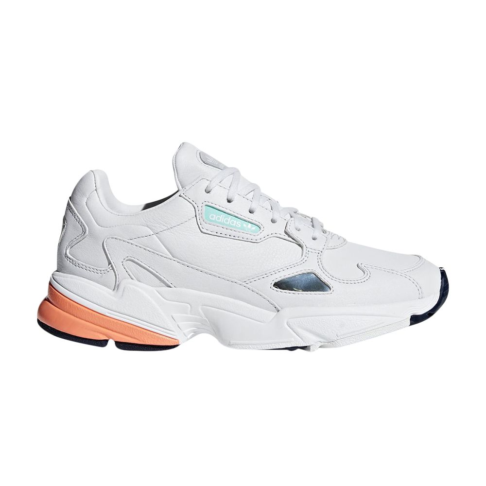 adidas Wmns Falcon 'White Orange' | Women's Size 6