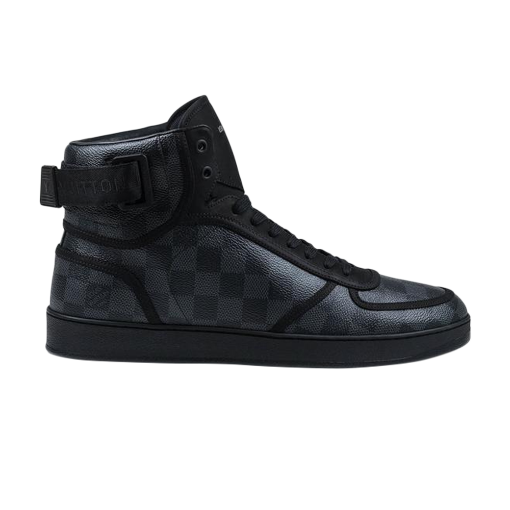 Louis Vuitton Leather Hightop Sneakers  Black price from marketjumia in  Nigeria  Yaoota