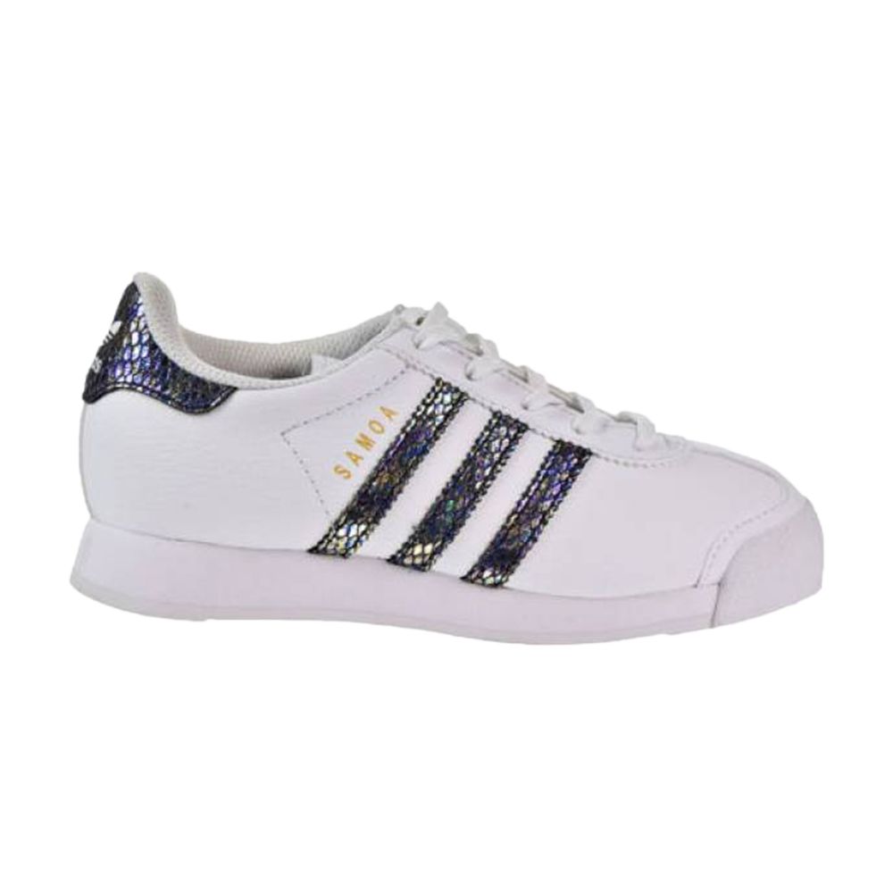 Pre-owned Adidas Originals Adidas Samoa C 'snake Scales' | White | Kid's Size 11