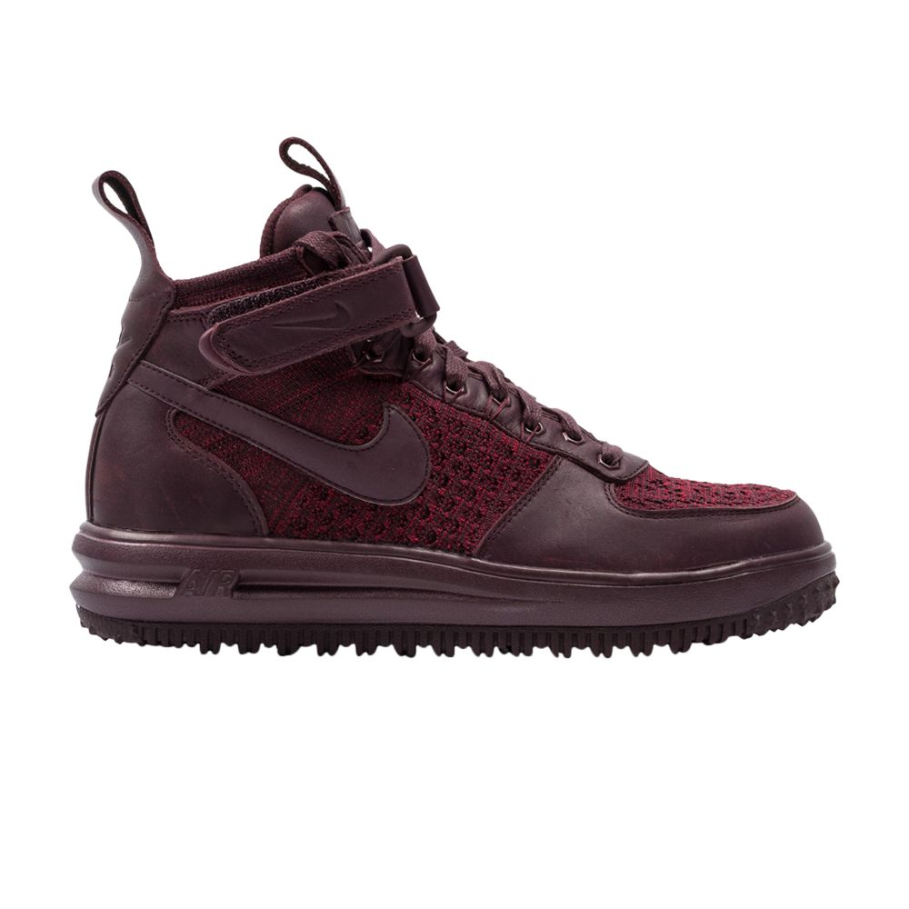Nike Wmns Lunar Force 1 Flyknit Workboot 'Deep Burgundy' | Red | Women's Size 6.5