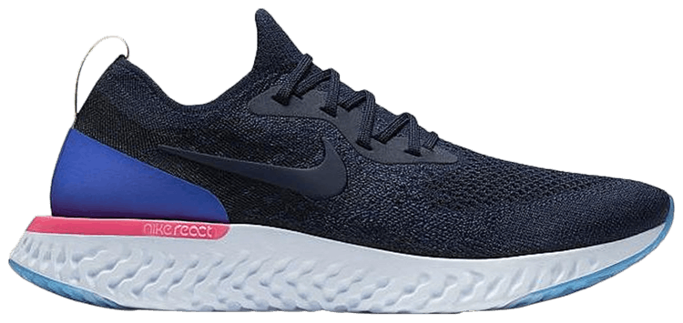 Nike Epic React Flyknit GS College Navy
