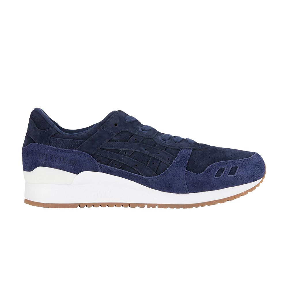 Pre-owned Asics Gel Lyte 3 'peacoat' In Blue