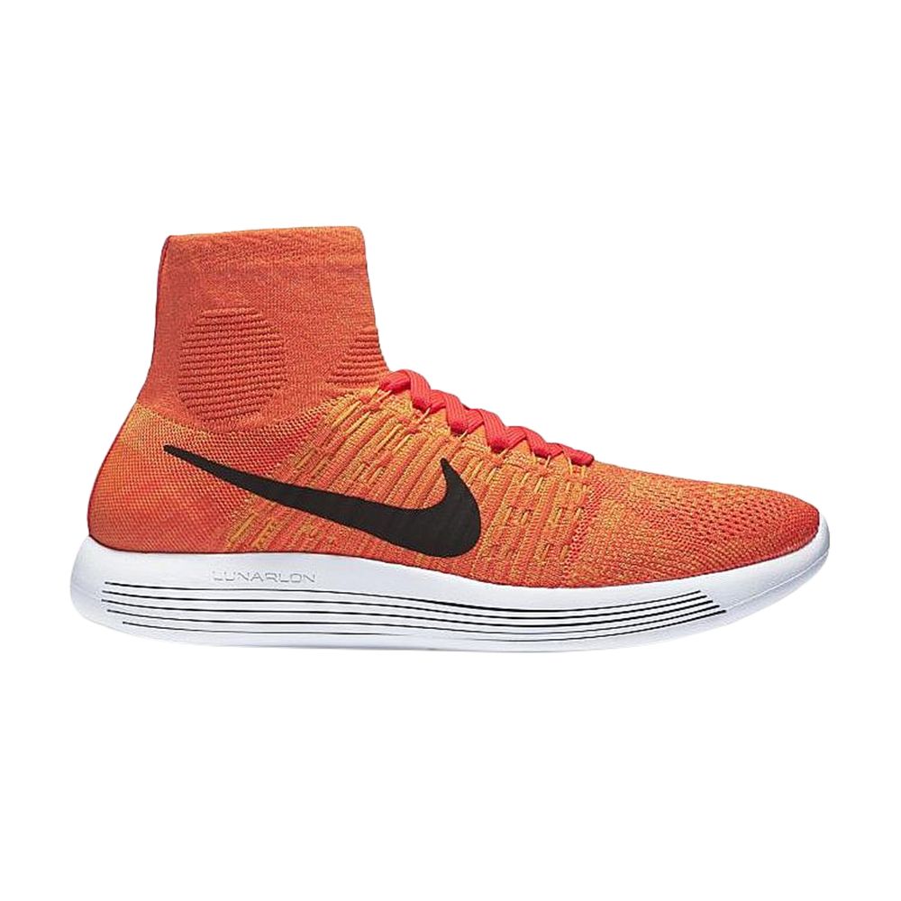 Nike Flyknit LunarEpic 'Total Crimson' | Orange | Men's Size 10.5 - 818676-800