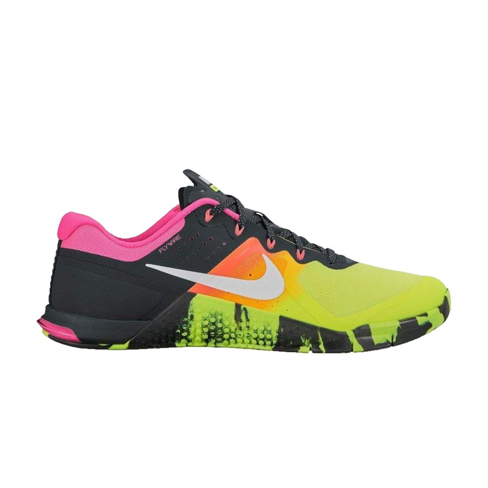 Nike Metcon 2 'Volt Black White' | Multi-Color | Men's Size 8.5 - 819899-701