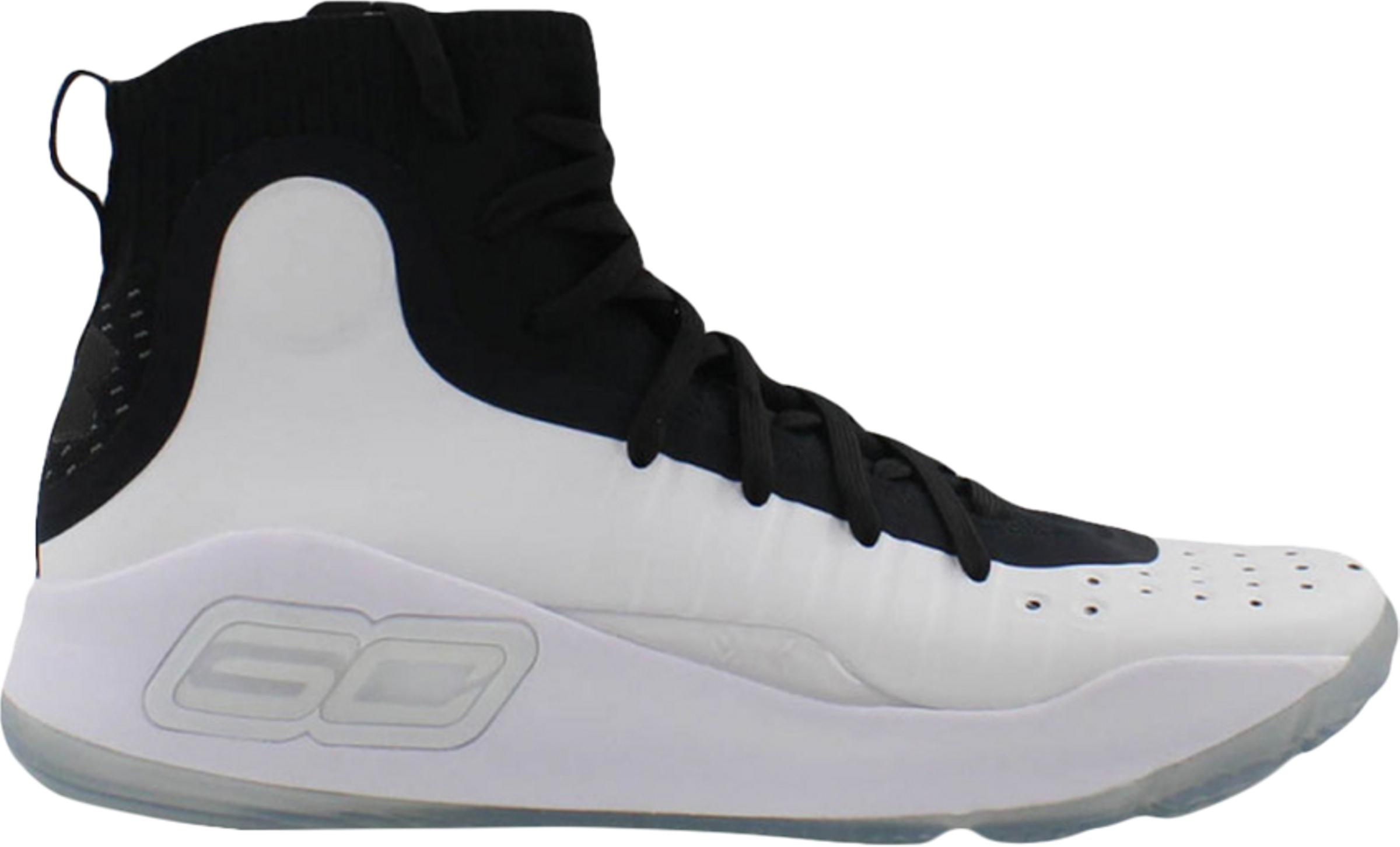 Curry 4 Mid GS 'Black White' | GOAT
