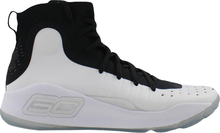 Curry 4 Mid GS 'Black White'