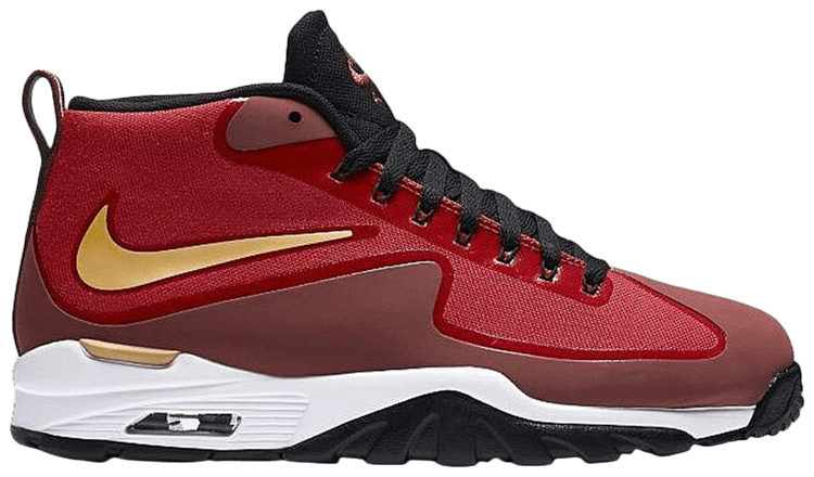 Nike untouchable red and gold hotsell