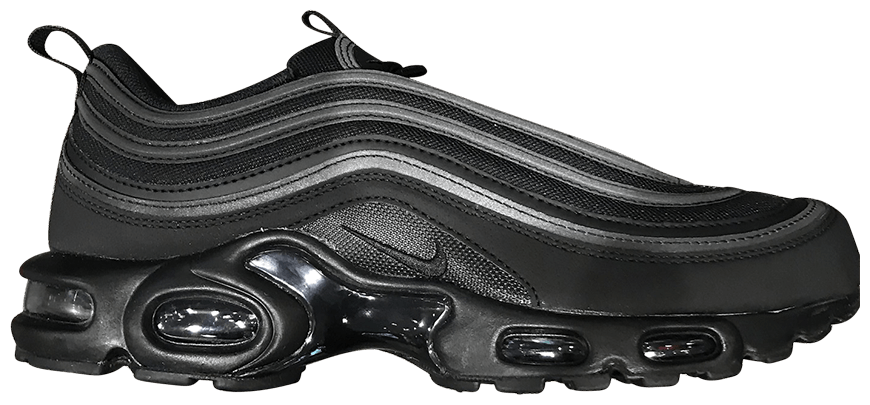 air max plus 97 black metallic gold