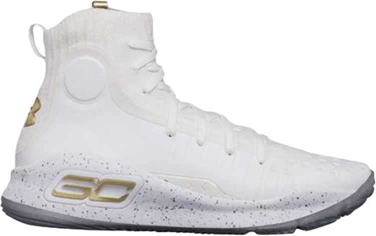 Curry 4 GS 'White Gold' 2017