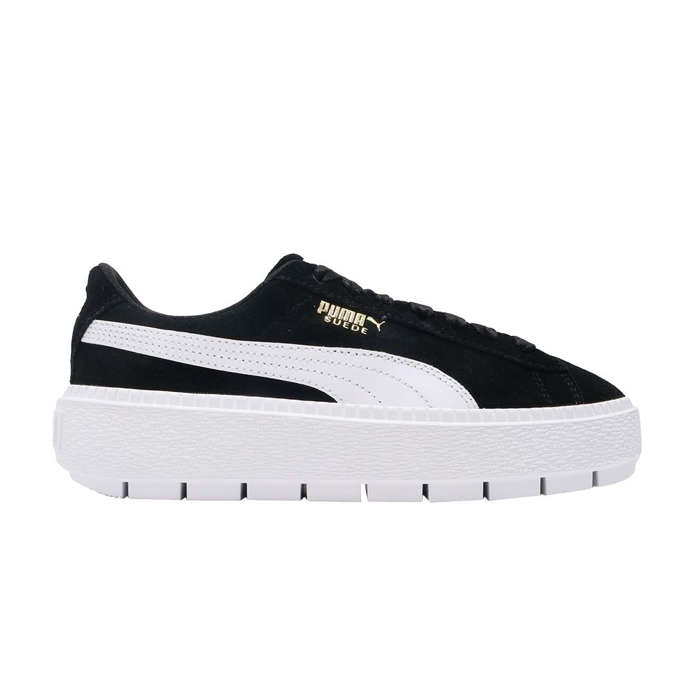Puma Wmns Platform Trace 'Black White' | Women's Size 7