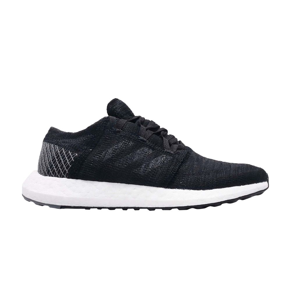 Pre-owned Adidas Originals Adidas Pureboost Go J 'core Black' | Kid's Size 4