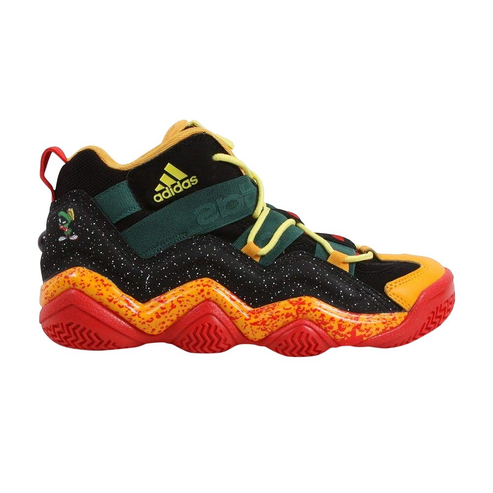 Pre-owned Adidas Originals Adidas Top Ten 2000 J 'marvin The Martian' | Black | Kid's Size 6