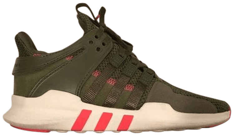 Adidas EQT Support Adv J Olive Carbon