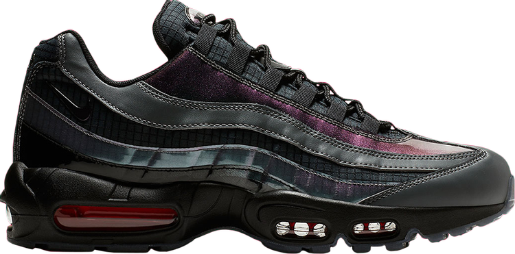 Nike Air Max 95 LV8 Shoes Ember Glow Dark Grey Black AO2450-001 Men's  13