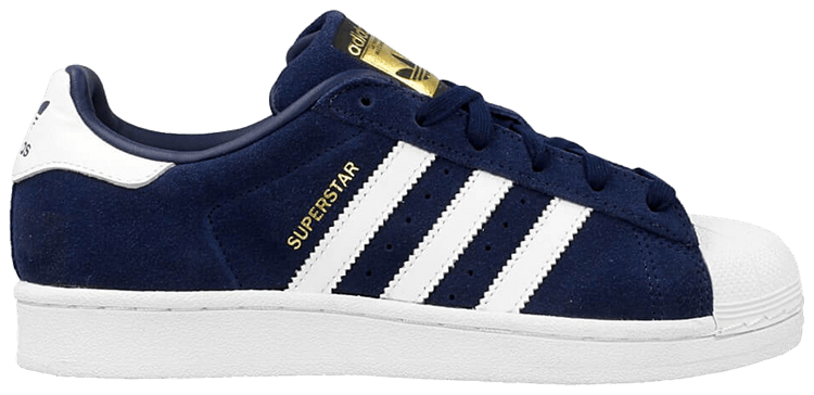 Buy Adidas Superstar Suede 'Collegiate Navy' - S75142 | GOAT