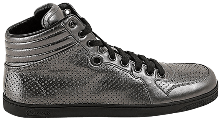 Gucci Perforated Nappa High Top 'Anthracite'