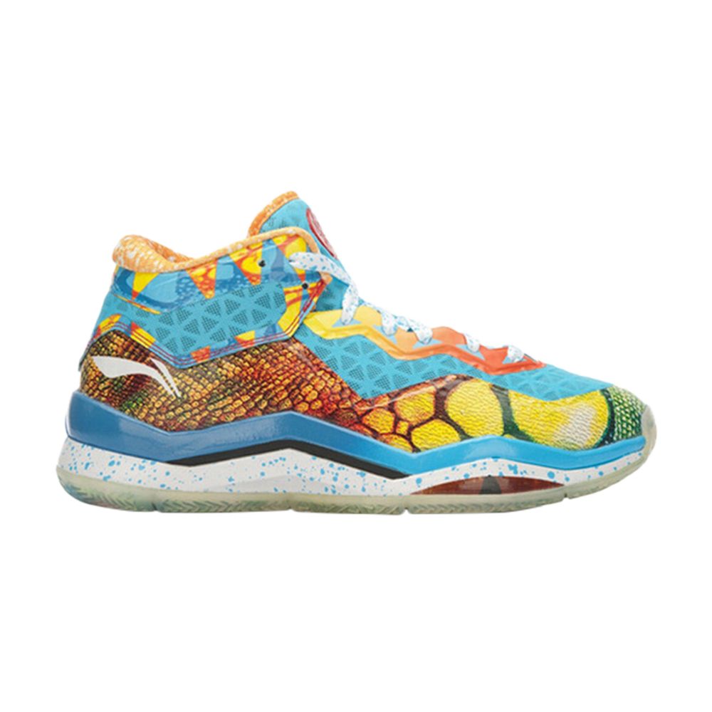 Pre-owned Li-ning Way Of Wade 3 Lite 'lizard' In Multi-color