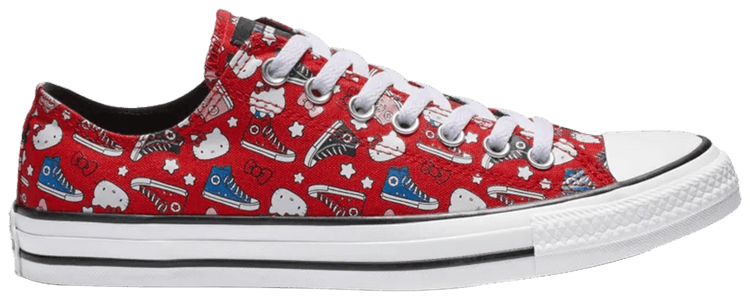 Red hello kitty sales converse