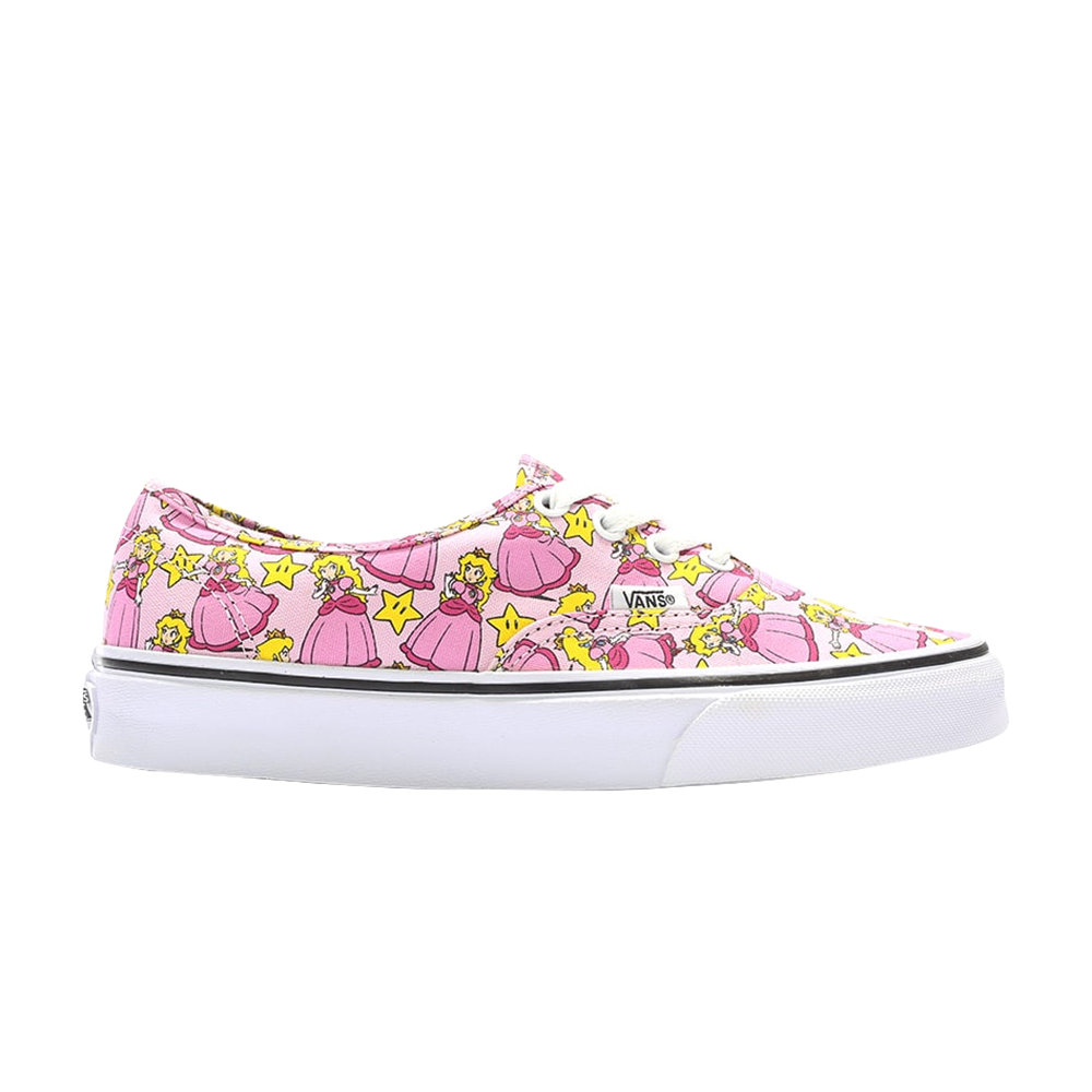 Pre-owned Vans Nintendo X Authentic 'princess Peach' In Pink