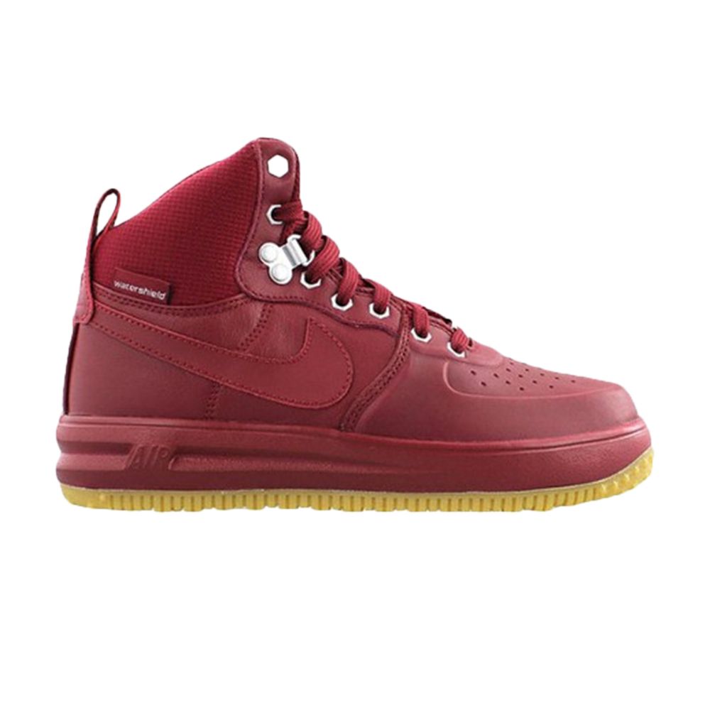 Pre-owned Nike Lunar Force 1 Sneakerboot Gs 'team Red' | Kid's Size 6