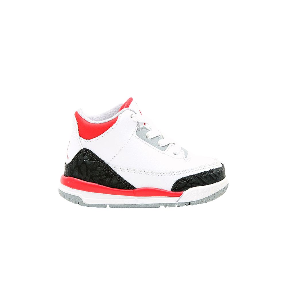 Jordan 3 Retro TD 'Fire Red' 2006 | White | Infant Size 8 - 832033-161