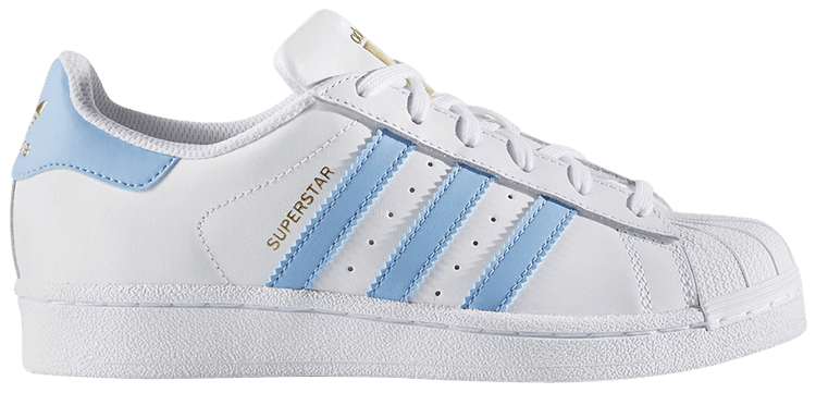 Adidas Superstar Foundation J Light Blue