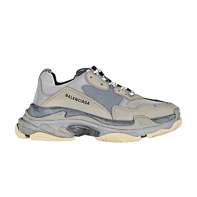 Balenciaga triple s split black grey discount