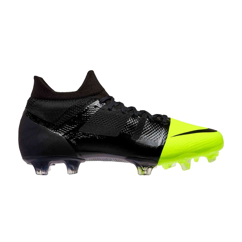 Pre-owned Nike Mercurial Greenspeed 360 Fg 'silver Volt' In Black