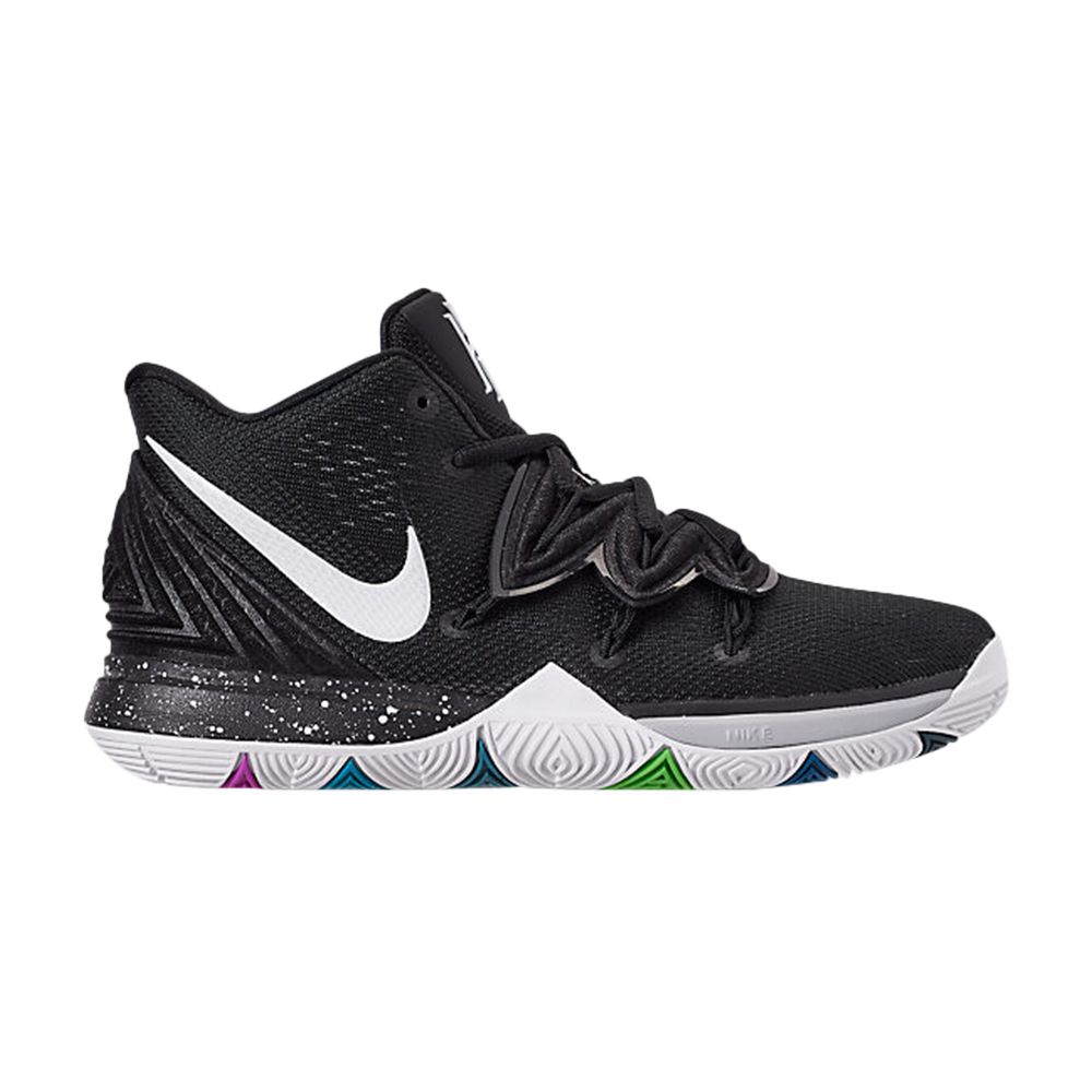 Pre-owned Nike Kyrie 5 Gs 'black Magic' | Multi-color | Kid's Size 4