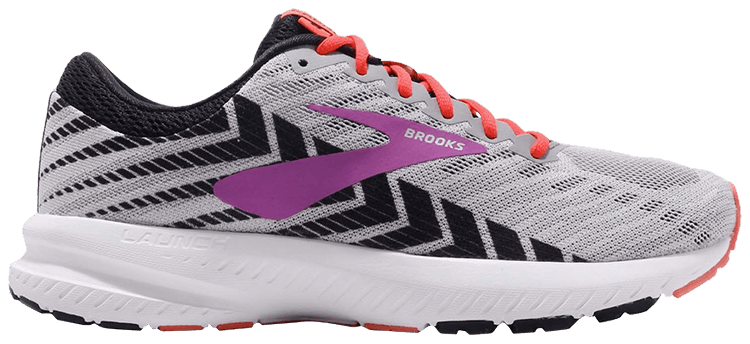 Brooks Wmns Launch 6 Wide Grey